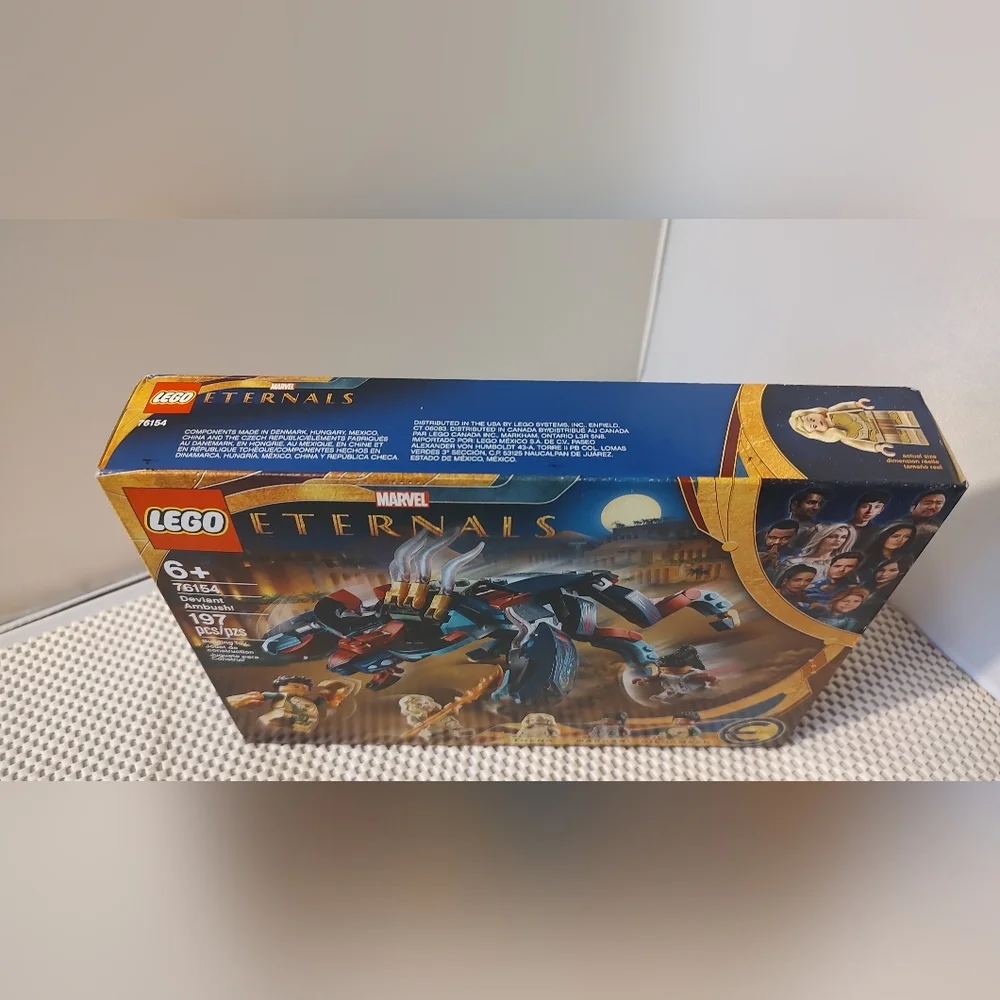 Lego Marvel Eternals 76154 Deviant Ambush! Building Toy Set